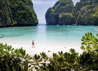 Cierran hasta el 2021 la playa que se hizo famosa por Leonardo Di Caprio en Tailandia