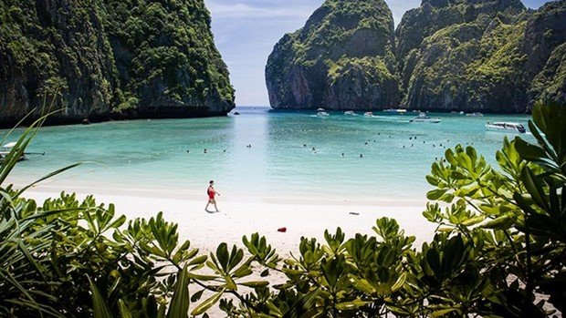 Cierran hasta el 2021 la playa que se hizo famosa por Leonardo Di Caprio en Tailandia