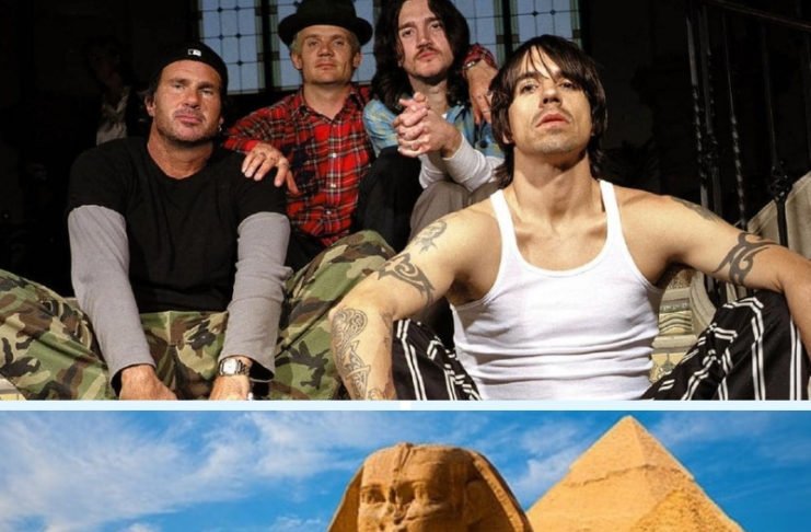 El show de Red Hot Chili Peppers en las pirámides de Egipto podrá seguirse en directo en streaming
