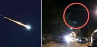 #ÚltimoMinuto Un meteorito cae en Uruapan, Michoacán (México) causando una explosión y temblor