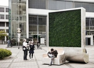 City Tree: El árbol cuadrado que absorbe tanta contaminación como un bosque pequeño