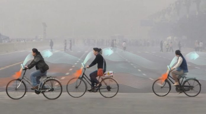 En China existen bicicletas que ayudan a purificar el aire