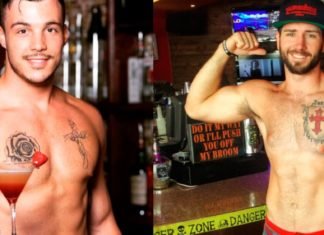 Abren el primer restaurante en donde te atienden guapísimos meseros en ropa interior