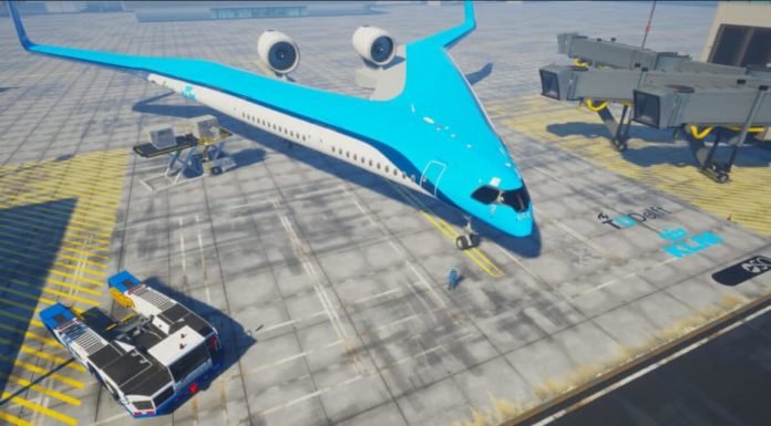 Este año se probará un nuevo avión con forma de “V”