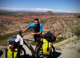 Argentino que recorre Sudamérica en bicicleta está desaparecido en Cusco