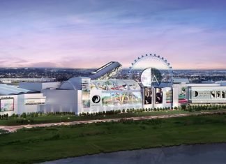 Conoce el gran centro comercial que se abrirá con un parque temático Nickelodeon, un parque acuático DreamWorks con 35 toboganes y el primer parque cubierto de nieve