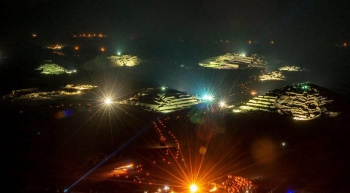 Pirámides de Perú se iluminarán para año nuevo