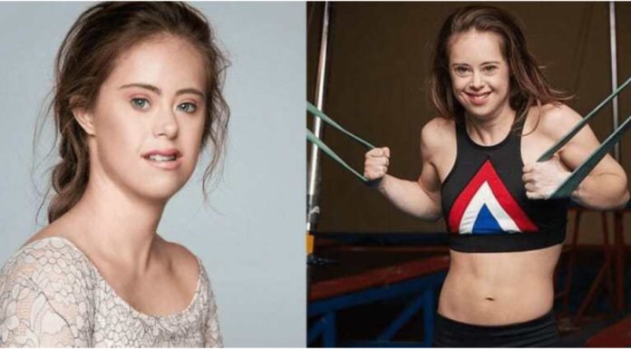 Una campeona de gimnasia con síndrome de Down se convierte en modelo y rompe todos los estereotipos
