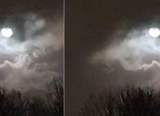 La mujer captura el perfecto «Ojo de la tormenta» en la tormenta Ciara Consecuencias