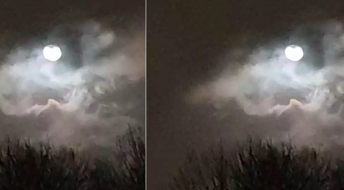 La mujer captura el perfecto «Ojo de la tormenta» en la tormenta Ciara Consecuencias