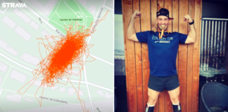 Cuarentena: Francés corre una maratón de 42 km en su balcón
