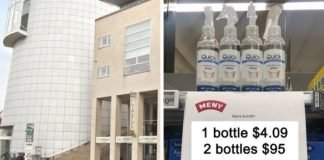 Supermercado en Dinamarca utiliza un truco de precios para detener el acaparamiento de desinfectantes