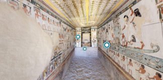 Egipto abre sus tumbas de manera virtual para animar a quedarse en casa