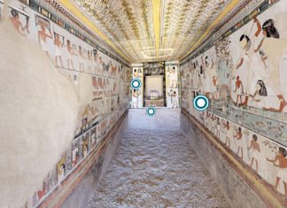 Egipto abre sus tumbas de manera virtual para animar a quedarse en casa