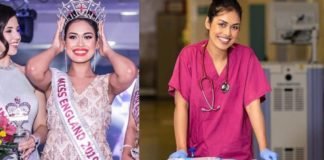 Miss Inglaterra cuelga su corona para volver a trabajar como doctora y luchar contra el coronavirus