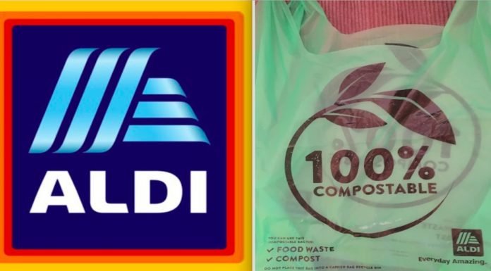 Supermercado en Irlanda reemplaza todas sus bolsas de plástico con bolsas biodegradables compostables