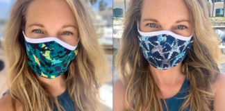 Este grupo de buceo hace máscaras con plásticos reciclados del mar
