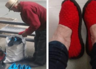 Abuelito vende zapatos tejidos y pide que lo viralicen para impulsar su negocio