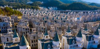 El pueblo fantasma de Turquía lleno de castillos inspirados en Disney
